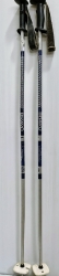 Lyžiarske palice Bravo 125 cm; použité. 