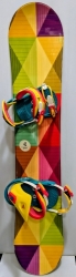 Snowboard BEANY Spectre 130 cm  s viazaním, použitý;
