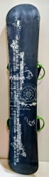 Snowboard G-Force Free 155 cm  s viazaním, použitý; 