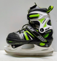 Detské posuvné ľadové korčule Sulov Marko 35-38, použité;