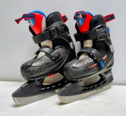 Detské posuvné ľadové korčule FILE J-one 26-30, použité; 