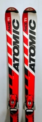 Lyže Atomic Race Ti JR 140cm; použité.