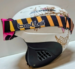 Lyžiarska prilba Alpina; veľkosť XXS /48-52cm/, použitá;