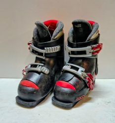 Detské nastaviteľné lyžiarky ROCES IDEA JR, veľkosť MP 16 až 18.5; použité. 