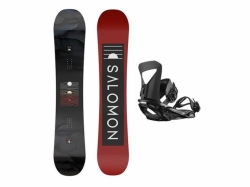 Snowboard SALOMON PULSEs viazaním PACT Black