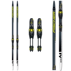 Bežky FISCHER TWIN SKIN PERFORMANCE STIFF s viazaním RACE CLASSIC IFP;