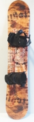 Snowboard G-Force 140 cm  s viazaním, použitý; 