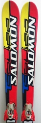 Lyže Salomon Equipe 140 cm; použité.