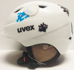 Detská lyžiarska prilba UVEX; veľkosť /48-52cm/, použitá; 