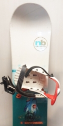 Snowboard K2 110 cm  s viazaním, použitý; 