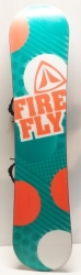 Snowboard FIRE FLY 115 cm  s viazaním, použitý;  