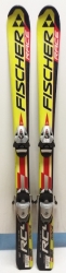 Lyže Fischer RC 4 Race Jr 120 cm; použité. 