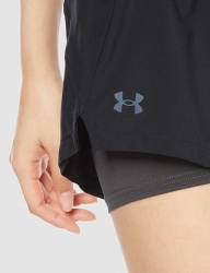 Šortky Under Armour UA IsoChill Run 2N1 Short-GRY