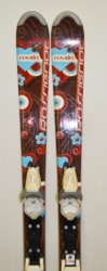 Lyže Rossignol Fun Girl 120 cm; použité. 