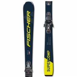Lyže FISCHER RC4 SUPERCOMP 155cm s viazaním FISCHER RS 9