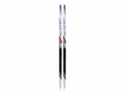 Bežky PELTONEN DELTA RED  JR  s viazaním Salomon Prolink Jr NNN