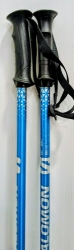 Lyžiarske palice Salomon 125 cm; použité. 