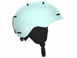 Juniorská lyžiarska prilba SALOMON ORKA Bleached Aqua. 2025/26