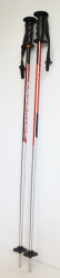 Detské lyžiarske palice FREERIDE červená jr