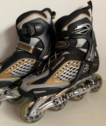 Kolieskové korčule Rollerblade Astro ST, 84 mm, SG7, veľkosť EU 45,5, použité;  