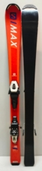 Lyže Salomon S/MAX JR 120 cm; použité.