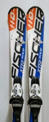 Lyže Fischer XTR Race 110 cm; použité.