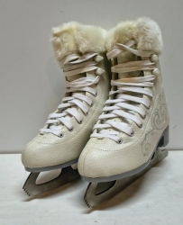 Detské ľadové korčule Oxelo, použité; 