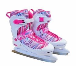 Detské nastaviteľné ľadové korčule KUBI  