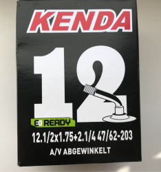 Duša na bicykel KENDA 12 1/2 x 1,75  - 2 1/4 AVX