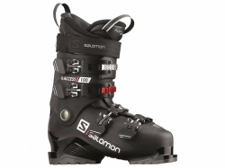 Lyžiarky SALOMON X ACCESS 100 Black/Beluga/Red; veľkosť MP 26/26.5 = UK7/7.5