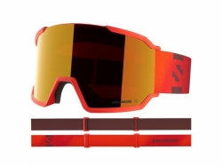 Lyžiarske okuliare SALOMON S/VIEW s/view 3 Cherry tommato