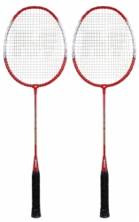 Badmintonová raketa MERCO CLASSIC  SET červený