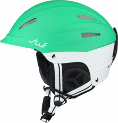 !!! V Ý P R E D A J !!! Lyžiarská prilba STUF VORTEX zelená/biela, veľkosť XS/S = 49-53 cm
