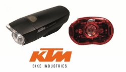 Set batériových svetiel KTM LED 1watt