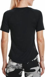 Dámske funkčné tričko s krátkym rukávom Under Armour- čierna  