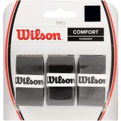 Omotávka na tenisové rakety Wilson Overgrip Comfort, čierna 